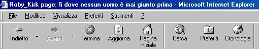 Barra di stato di Internet Explorer